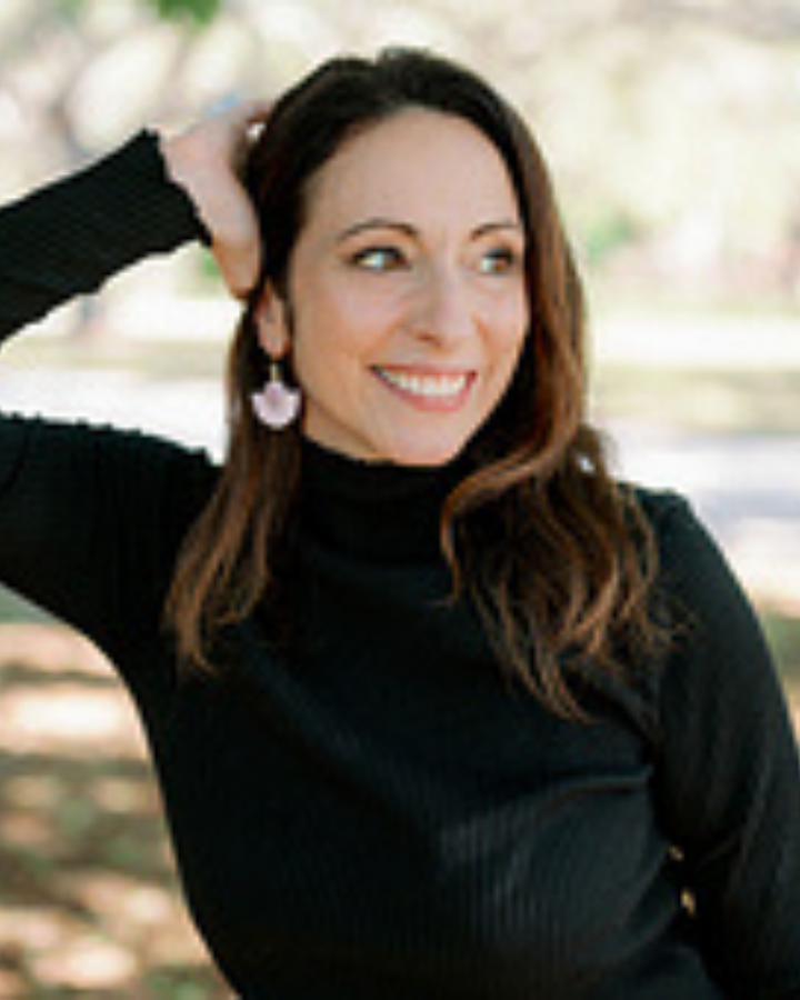 Portrait photograph of Christa Hardin